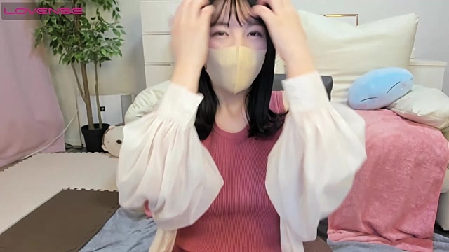 ANZUchan fully nude stripping on cam for online porn video show